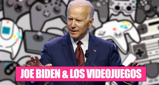Joe Biden y su opinión sobre los videojuegos.