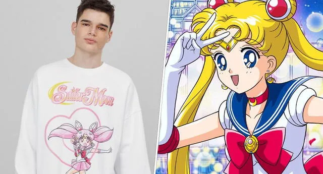 Ropa unisex basada en Sailor Moon.