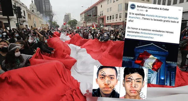 Indignación y críticas a Estética que ofreció promoción usando apellidos de jóvenes asesinados en #MarchaNacional
