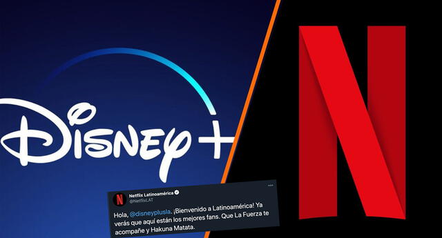 Disney Plus llegó a Latinoamérica y Netflix le dio este mensaje de bienvenida
