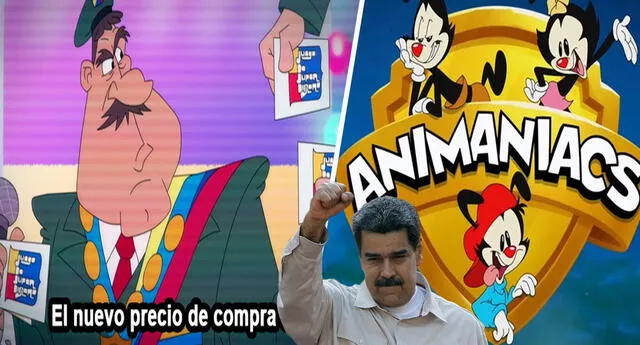 La nueva serie de Animaniacs presenta a Nicolás Maduro y la crisis económica de Venezuela