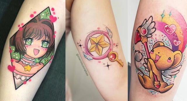 Tatuajes inspirados en Sakura Card Captors.