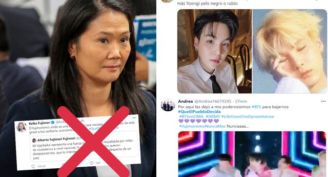 Fans del K-Pop, una vez más, sabotean hashtag de apoyo a Keiko Fujimori y se vuelven su némesis en redes