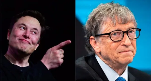 El dueño de Tesla y SpaceX ha logrado superar al fundador de Microsoft en el Índice de Multimillonarios del medio Bloomberg./Fuente: Composición.