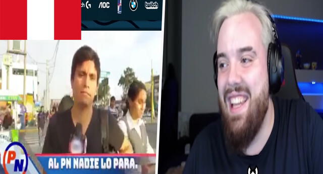 Ibai, el popular streamer estalla de risa tras spot de campaña de Perú Nación