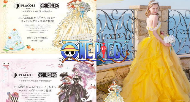 One Piece vestidos de boda estilo anime | Aweita La República