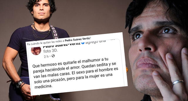 Pedro Suárez Vertiz es tendencia por ser criticado, tras comentario sobre intimidad y mujeres