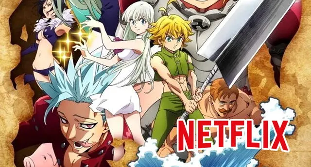 Nanatsu no Taizai estrenó su tercera temporada en Netflix.