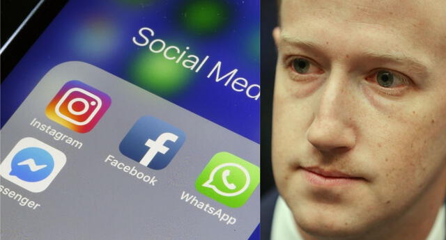 La compañía de Mark Zuckerberg estaría en graves aprietos ante la demanda que exige que se deshaga de WhatsApp e Instagram./Fuente: Composición.