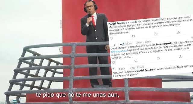 Críticas y malestar ante vídeo donde Daniel Peredo reapareció digitalmente | Aseguran que es