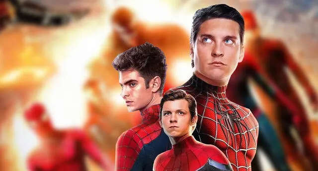 Los 3 Spiderman, Venom y Daredevil juntos en épico póster fan para una futura película