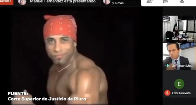 En plena audiencia de prisión preventiva, se filtra video del bailarín Ricardo Milos
