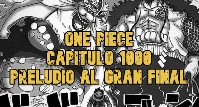 One Piece capítulo 1000: Preludio para el gran final de la serie