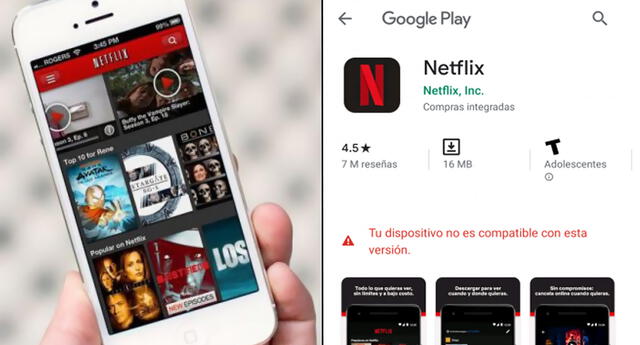 Netflix ya no funcionará en estos celulares y dispositivos en 2021.