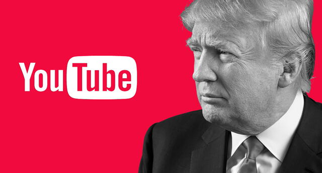 No solo fueron Facebook y Twitter: Youtube le suspende la cuenta a Donald Trump.