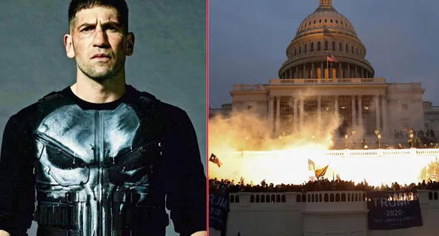 The Punisher: el antihéroe de Marvel entra en polémica por los disturbios en el Capitolio.