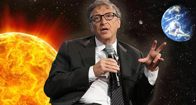 Bill Gates quiere tapar el sol para enfriar el planeta.