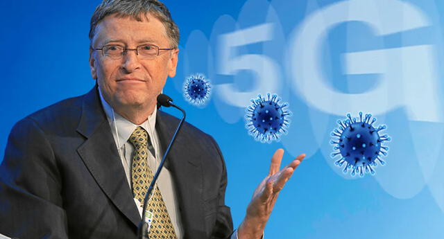 Bill Gates se muestra sorprendido por las teorías conspirativas sobre él.