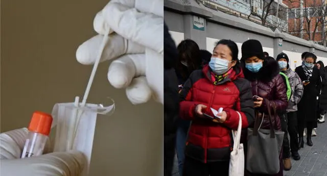 Las pruebas anales son el último invento de China para detectar a los contagiados con COVID-19 de forma más eficaz./Fuente: AFP.