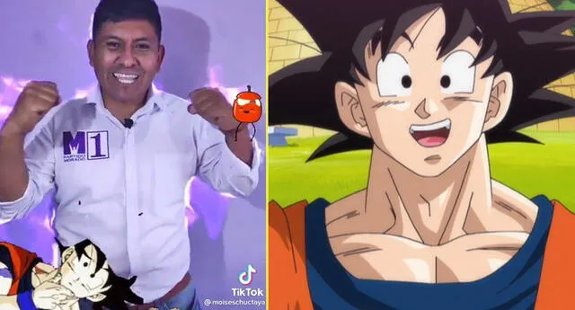Candidato al Congreso se viraliza porque su voz es 'parecida' a la de Goku.