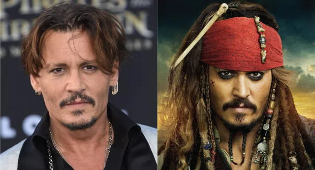 Disney estaría evaluando la reintegración de Johnny Depp en su icónico papel de Jack Sparrow para la nueva cinta de Piratas del Caribe./Fuente: Composición.