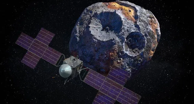 La sonda Psyche apunta a estar lista a mediados de 2022 para poder visitar el asteroide que vale 10 veces la economía mundial./Fuente: NASA.
