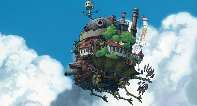 El Castillo Ambulante de Howl estará disponible para los visitantes del Parque Temático de Studio Ghibli./Fuente: Studio Ghibli.