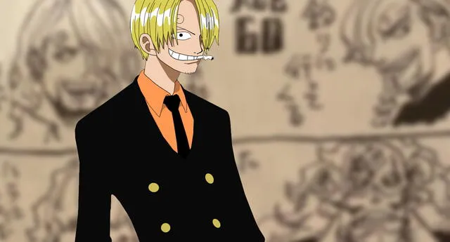 One Piece: El autor revela cómo se verá Sanji a los 40 y 60 años