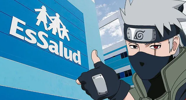 Essalud usa a Kakashi de Naruto para incentivar uso de la mascarilla por COVID-19.