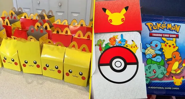Los Happy Meal de Pokémon están agotándose en McDonald’s.