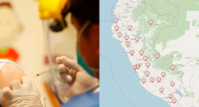 La vacunación en Perú ya ha iniciado y usando este mapa interactivo podrás estar al tanto de las cifras oficiales de la campaña./Fuente: Minsa/La República (Carlos Felix)
