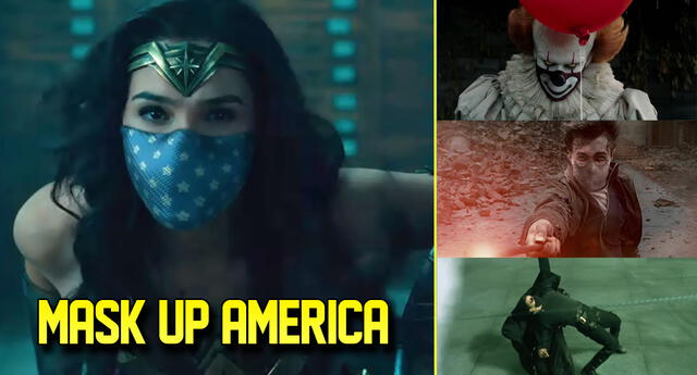 Mask Up America: la campaña de Warner Bros. contra el COVID-19.