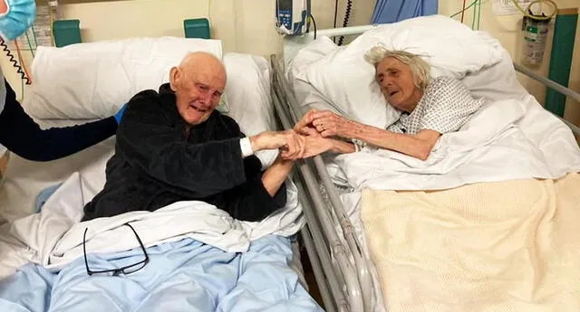 Margaret y Derek Firth tuvieron un matrimonio de más de 70 años.
