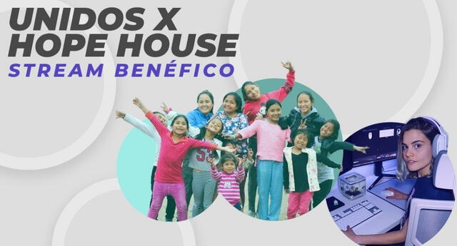 Arándana, YouTuber peruana, ha preparado un stream benéfico para ayudar a la casa/hogar HopeHouse./Fuente: YouTube/Arándana.