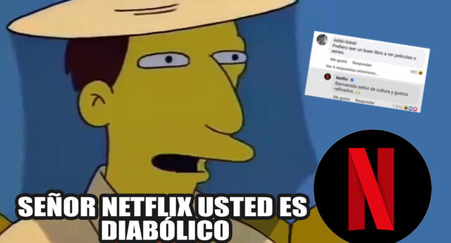 Netflix trolea a usuario
