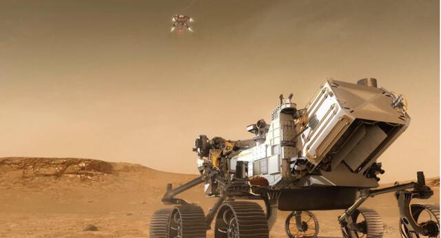 Con total éxito, el rover Perseverance ya se encuentra en la superficie marciana y ha iniciado la exploración del Planeta Rojo./Fuente: NASA.