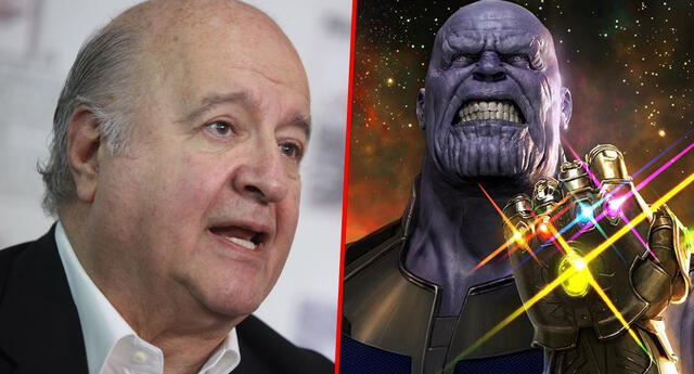 El 'Movimiento Jóvenes con Hernando de Soto' recrea escena de Thanos con el candidato.
