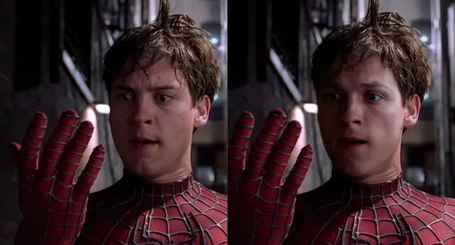 Debido a las similitudes en los rostros de los actores, el Deepfake que muestra a Tom Holland en Spider-Man 2 reemplazando a Tobey Maguire es fenomenal./Fuente: Shamook.