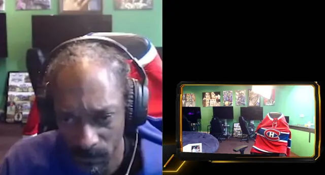El conocido rapero Snoop Dogg fue hizo un rage quit mientras jugaba a Madden 21 en su Xbox durante stream y se retiró sin apagarlo por más de 7 horas./Fuente: Twitch.