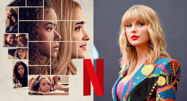 La nueva serie de Netflix presentó bromas misóginas contra la cantante Taylor Swift y las redes sociales se encargaron de arremeter contra la compañía por esto./Fuente: Composición.