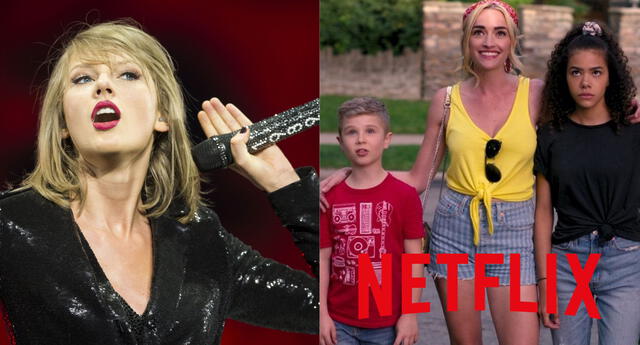 La cantante estadounidense no dudo en arremeter contra Netflix y la serie Ginny & Georgia por bromas misóginas en su contra./Fuente: Composición.