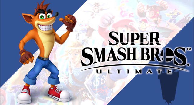 ¿Crash Bandicoot será el último personaje descargable de Super Smash Bros.?