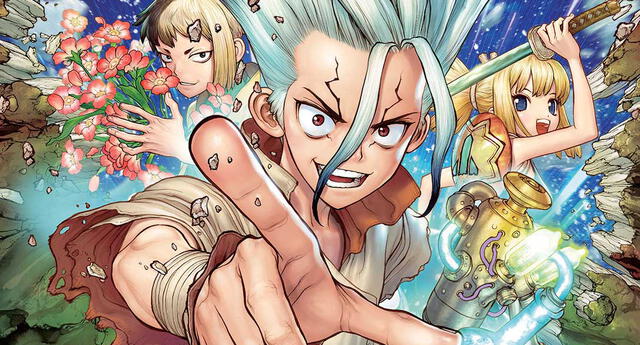 Dr Stone Lanza Una Nueva Encuesta De Popularidad Aweita La Republica