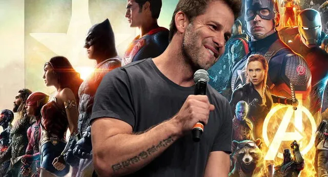 Zack Snyder dice qué es lo que diferencia a sus películas de las de Marvel y su