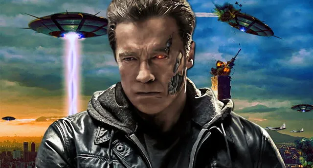 Arnold Schwarzenegger se encargaría de guiar a la humanidad en un ataquen extraterrestre.