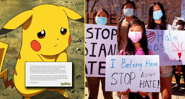 The Pokémon Company se une al movimiento #StopAsianHate.