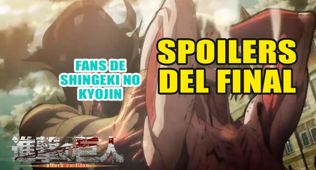 Shingeki no Kyojin: Fans inician campaña para no hacer spoilers sobre el final de la serie