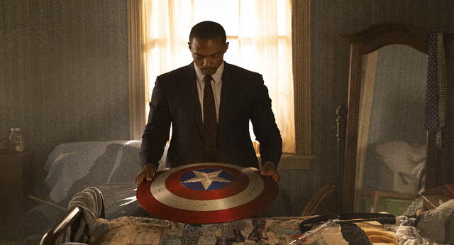 Anthony Mackie es Falcon, el que heredó el escudo del Capitán América (Foto: cortesía Disney)