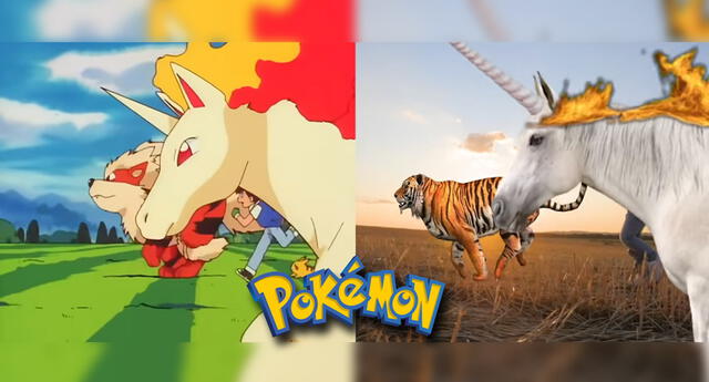 Intro de Pokémon es recreada con imágenes reales.