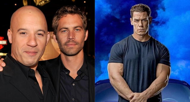 El actor que interpreta a Dominic Toretto contó una conmovedora experiencia relacionada con la elección de John Cena para el papel de su hermano en Fast 9./Fuente: Composición.